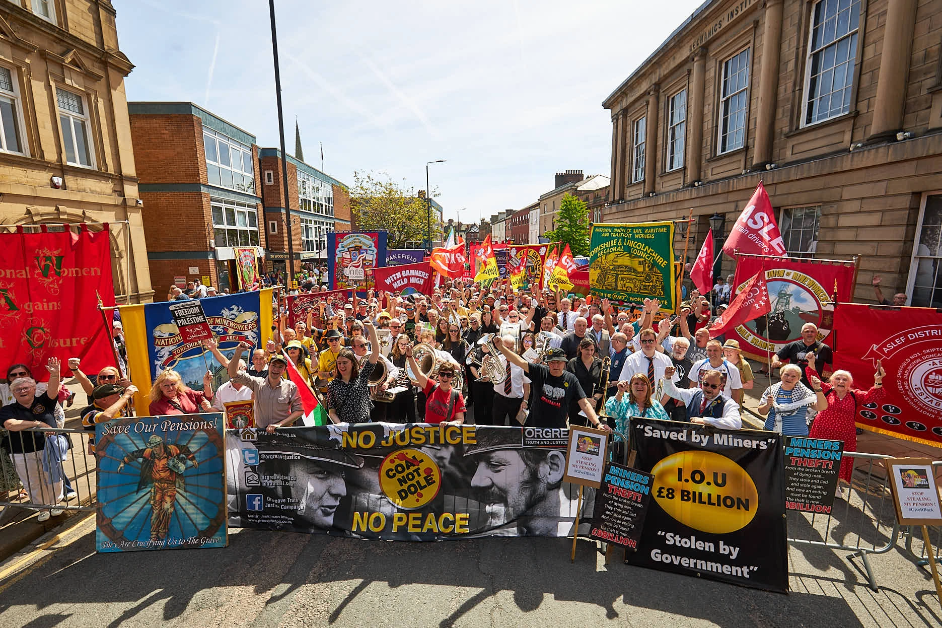 With Banners Held High